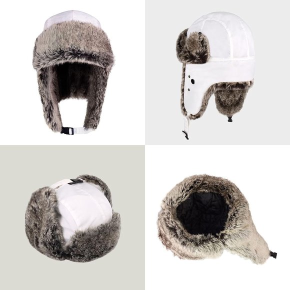 Waterproof Winter Trapper s Unisex‎ Premium Strength Ear Flap Chin Strap Cold
